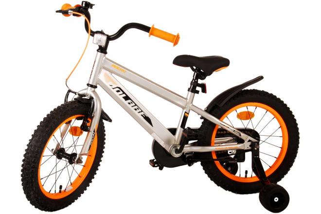 Volare Rocky Kinderfahrrad - Jungen - 16 Zoll - Grau