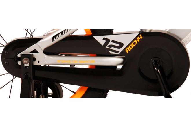 Volare Rocky Kinderfahrrad - Jungen - 16 Zoll - Grau