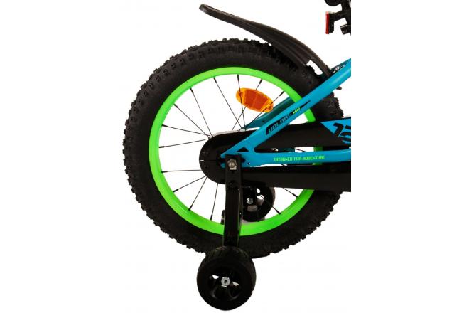 Volare Rocky Kinderfahrrad - Jungen - 16 Zoll - Grün