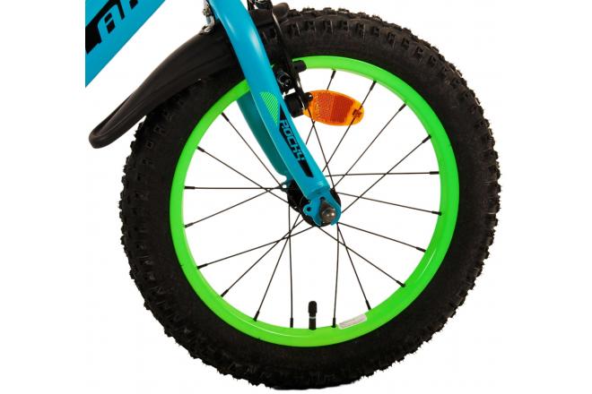 Volare Rocky Kinderfahrrad - Jungen - 16 Zoll - Grün