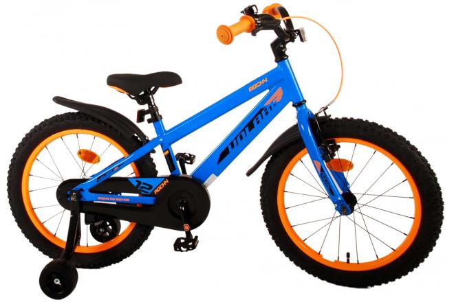 Volare Rocky Kinderfahrrad - Jungen - 18 Zoll - Blau