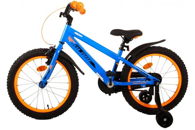 Volare Rocky Kinderfahrrad - Jungen - 18 Zoll - Blau