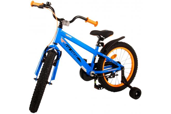 Volare Rocky Kinderfahrrad - Jungen - 18 Zoll - Blau