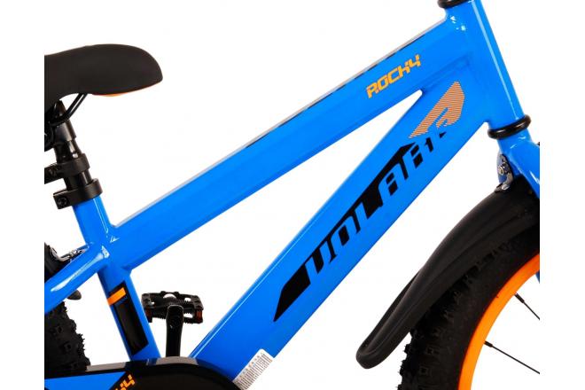 Volare Rocky Kinderfahrrad - Jungen - 18 Zoll - Blau
