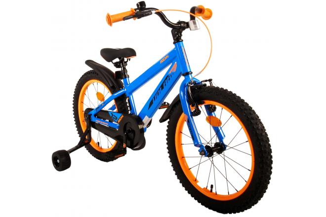 Volare Rocky Kinderfahrrad - Jungen - 18 Zoll - Blau