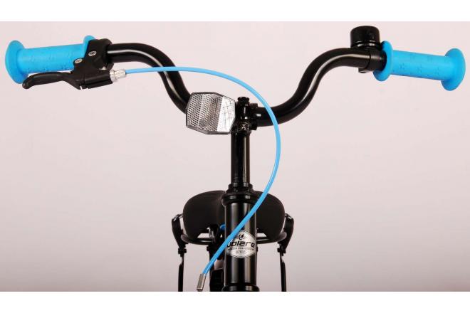 Volare Thombike Kinderfahrrad - Jungen - 18 Zoll - Schwarz Blau [CLONE]