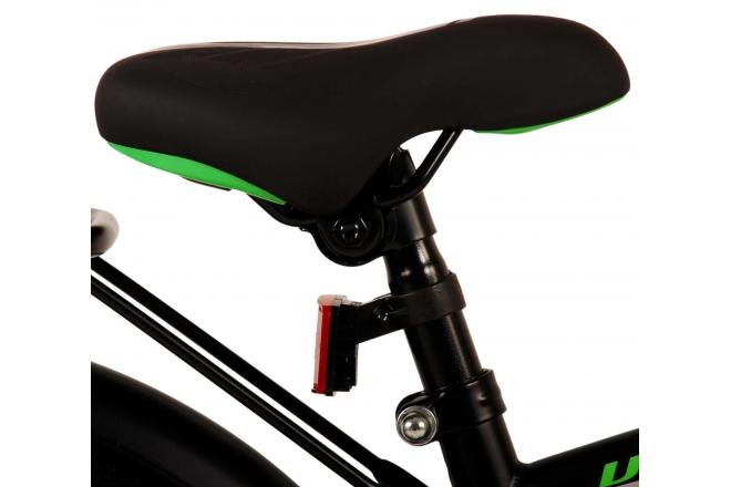 Volare Thombike Kinderfahrrad - Jungen - 18 Zoll - Schwarz Grün [CLONE]