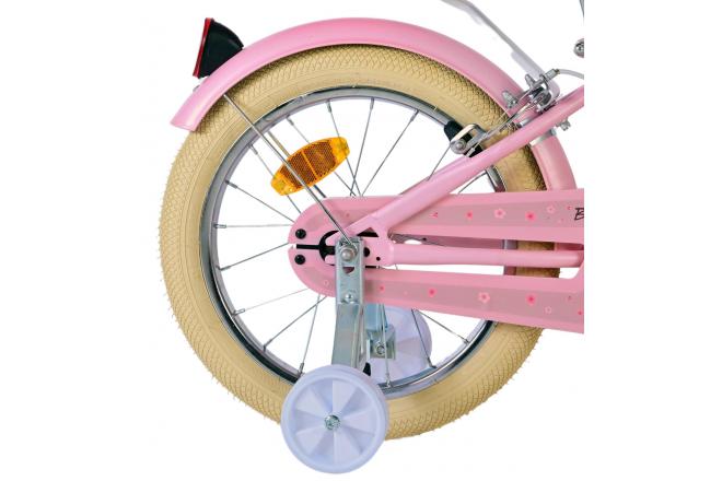 Volare Blossom Kinderfahrrad - Mädchen - 16 Zoll - Rosa - Zweihandbremsen [CLONE]