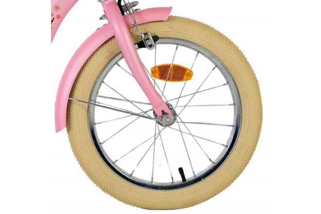 Volare Blossom Kinderfahrrad - Mädchen - 16 Zoll - Rosa - Zweihandbremsen [CLONE]