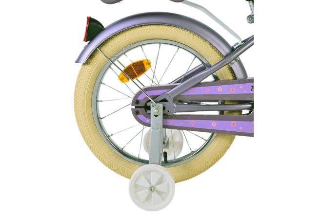 Volare Blossom Kinderfahrrad - Mädchen - 16 Zoll - Lila [CLONE]