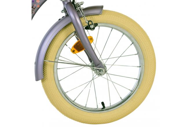 Volare Blossom Kinderfahrrad - Mädchen - 16 Zoll - Lila [CLONE]