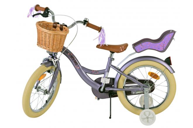 Volare Blossom Kinderfahrrad - Mädchen - 16 Zoll - Lila [CLONE]