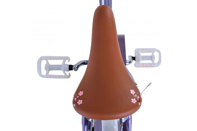 Volare Blossom Kinderfahrrad - Mädchen - 16 Zoll - Lila - Zweihandbremsen [CLONE]