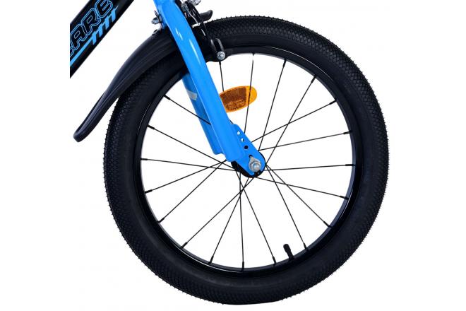 Volare Sportivo Kinderfahrrad - Jungen - 18 Zoll - Blau Schwarz [CLONE]