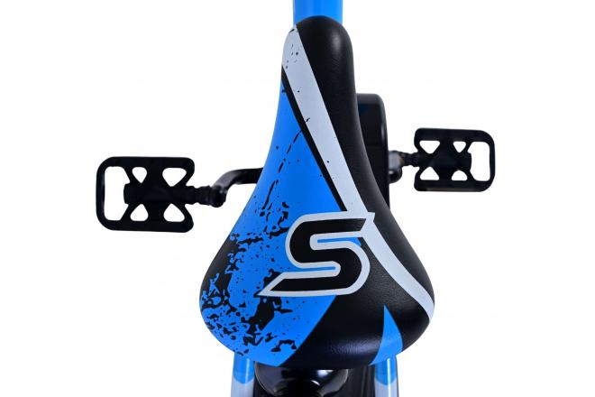 Volare Sportivo Kinderfahrrad - Jungen - 18 Zoll - Blau Schwarz [CLONE]