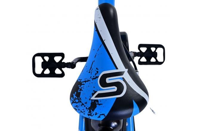 Volare Sportivo Kinderfahrrad - Jungen - 18 Zoll - Blau Schwarz - Zweihandbremsen [CLONE]
