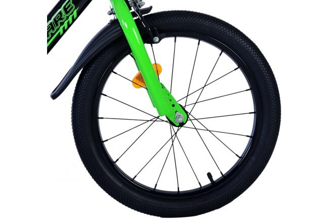 Volare Sportivo Kinderfahrrad - Jungen - 18 Zoll - Grün Schwarz - Zweihandbremsen [CLONE]