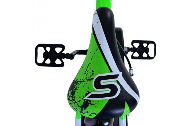 Volare Sportivo Kinderfahrrad - Jungen - 18 Zoll - Grün Schwarz - Zweihandbremsen [CLONE]