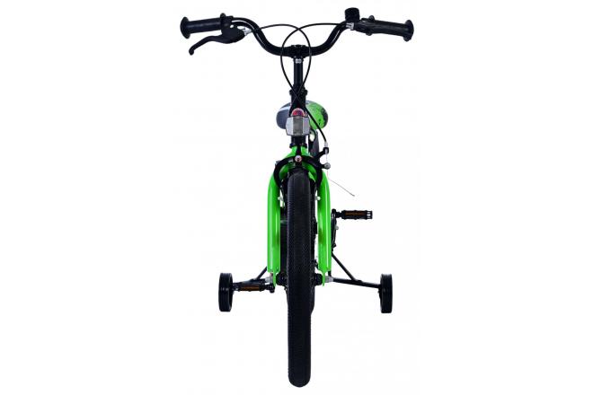 Volare Sportivo Kinderfahrrad - Jungen - 18 Zoll - Grün Schwarz - Zweihandbremsen [CLONE]
