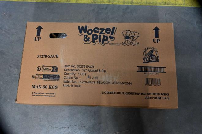 Woezel & Pip Kinderfahrrad - Mädchen - 12 Zoll - Rosa [CLONE]
