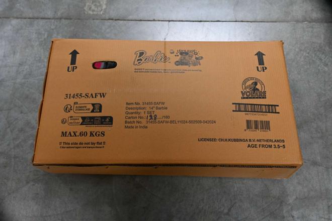 Barbie Kinderfahrrad - Mädchen - 14 Zoll - Rosa - Zweihandbremsen [CLONE]