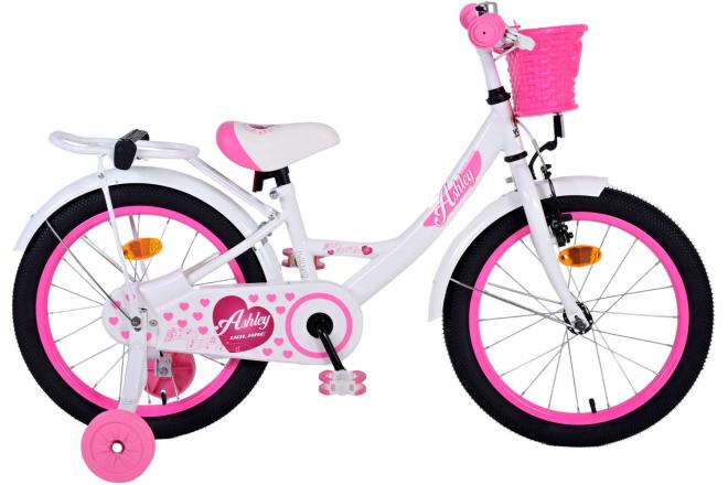 Volare Ashley Kinderfahrrad - Mädchen - 18 Zoll - Weiß [CLONE]