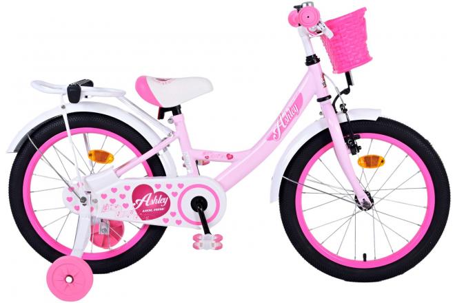Volare Ashley Kinderfahrrad - Mädchen - 18 Zoll - Rosa [CLONE]