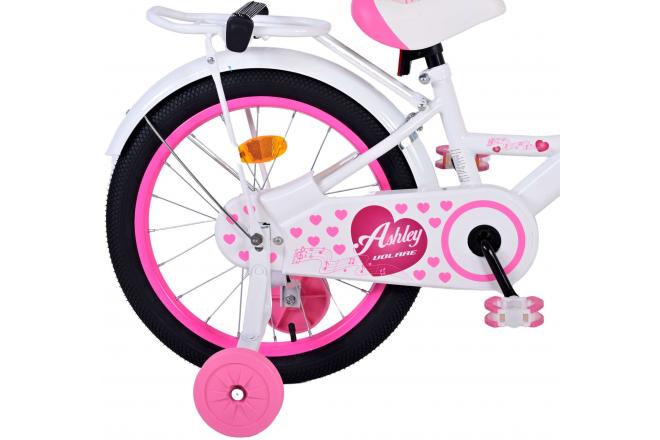 Volare Ashley Kinderfahrrad - Mädchen - 18 Zoll - Weiß [CLONE]