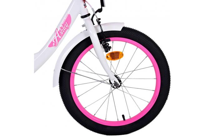 Volare Ashley Kinderfahrrad - Mädchen - 18 Zoll - Weiß [CLONE]