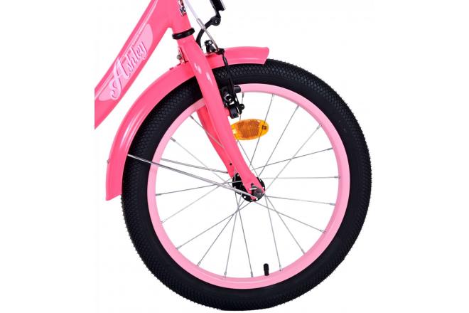 Volare Ashley Kinderfahrrad - Mädchen - 18 Zoll - Rosa/Rot [CLONE]