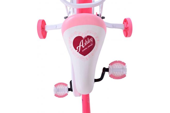 Volare Ashley Kinderfahrrad - Mädchen - 18 Zoll - Rosa/Rot [CLONE]
