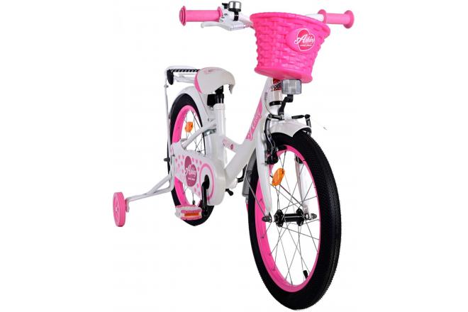 Volare Ashley Kinderfahrrad - Mädchen - 18 Zoll - Weiß [CLONE]