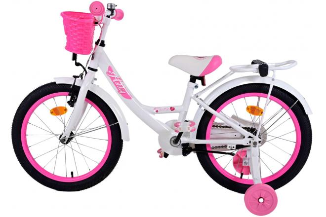 Volare Ashley Kinderfahrrad - Mädchen - 18 Zoll - Weiß [CLONE]