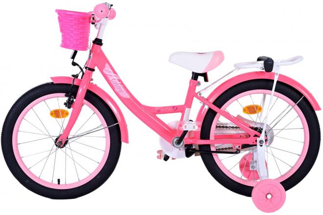 Volare Ashley Kinderfahrrad - Mädchen - 18 Zoll - Rosa/Rot [CLONE]