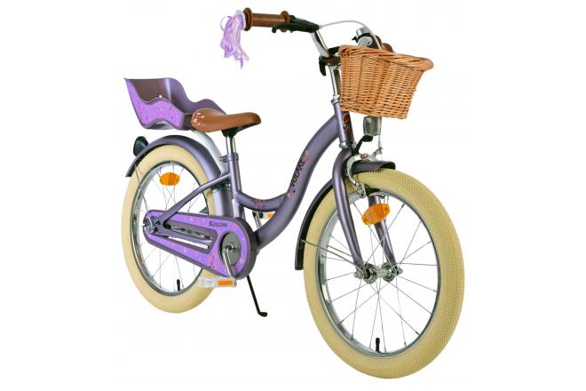 Volare Blossom Kinderfahrrad - Mädchen - 18 Zoll - Lila [CLONE]