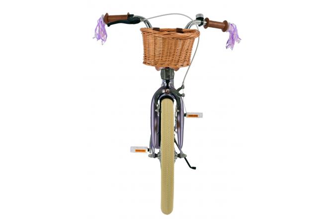Volare Blossom Kinderfahrrad - Mädchen - 18 Zoll - Lila [CLONE]