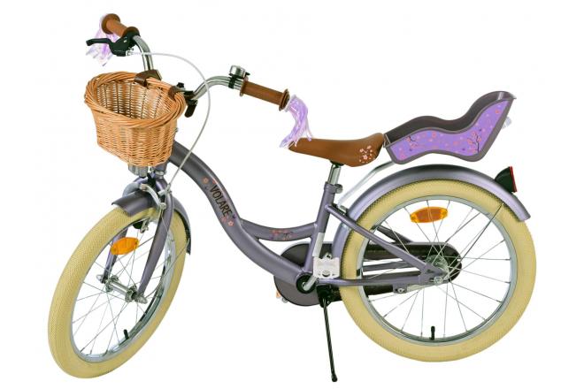 Volare Blossom Kinderfahrrad - Mädchen - 18 Zoll - Lila [CLONE]
