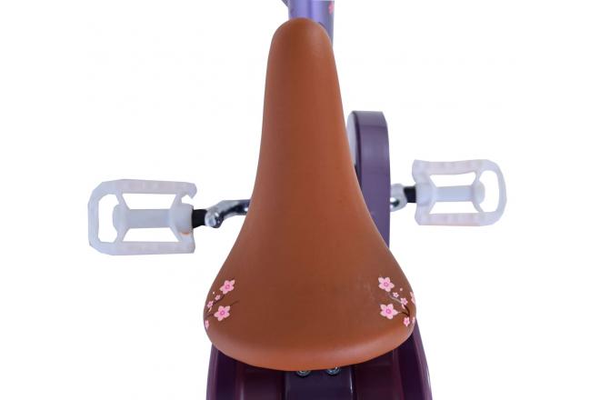Volare Blossom Kinderfahrrad - Mädchen - 18 Zoll - Lila - Zweihandbremsen [CLONE]