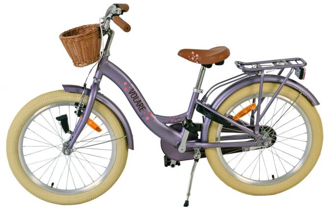 Volare Blossom Kinderfahrrad - Mädchen - 20 Zoll - Lila