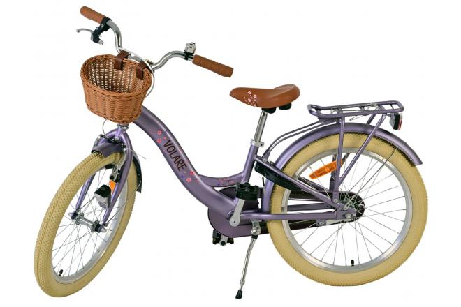 Volare Blossom Kinderfahrrad - Mädchen - 20 Zoll - Lila