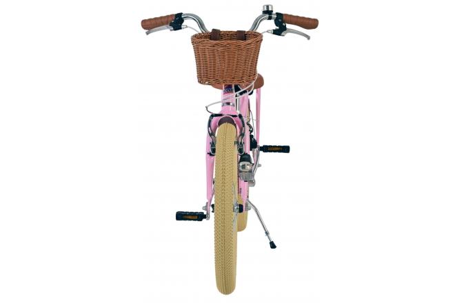 Volare Blossom Kinderfahrrad - Mädchen - 20 Zoll - Rosa - Zweihandbremsen