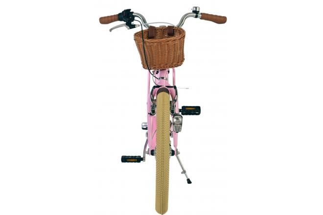 Volare Blossom Kinderfahrrad - Mädchen - 20 Zoll - Rosa - Nexus 3 Gänge