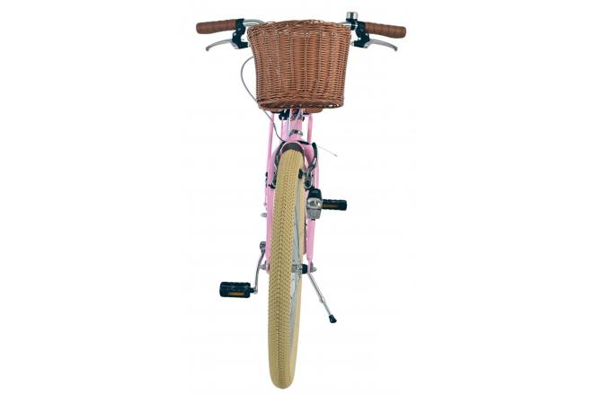 Volare Blossom Kinderfahrrad - Mädchen - 24 Zoll - Rosa - Zweihandbremsen