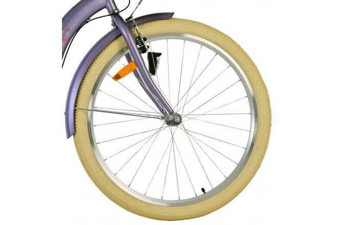 Volare Blossom Kinderfahrrad - Mädchen - 26 Zoll - Lila - Nexus 3 Gänge