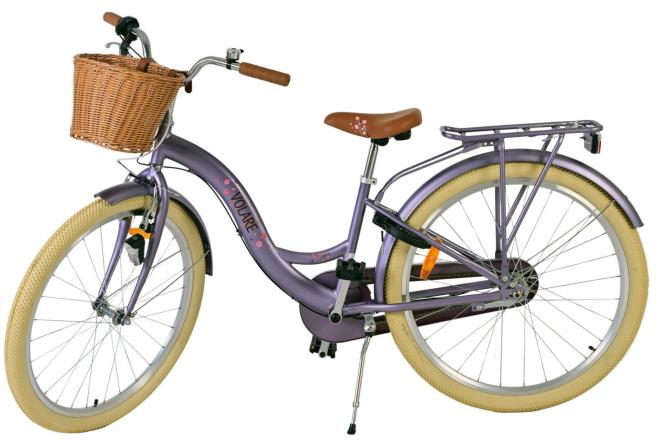 Volare Blossom Kinderfahrrad - Mädchen - 26 Zoll - Lila - Nexus 3 Gänge
