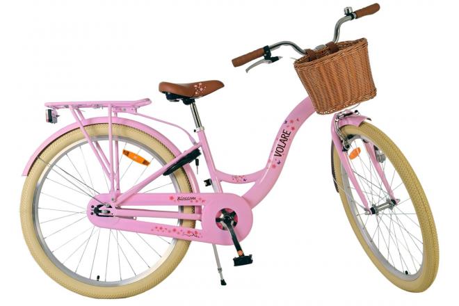 Volare Blossom Kinderfahrrad - Mädchen - 26 Zoll - Pink
