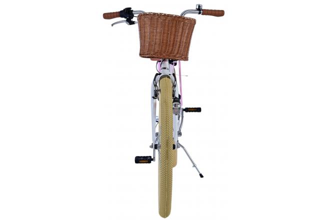 Volare Blossom Kinderfahrrad - Mädchen - 26 Zoll - Weiß - Nexus 3-Gange
