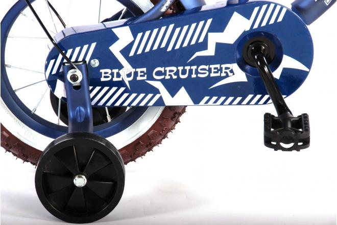 Volare Blue Cruiser Kinderfahrrad - Jungen - 12 Zoll - Blau - 95% zusammengebaut