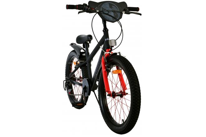Spider-Man - Kinderfahrrad - Jungen - 20 Zoll - Mattschwarz - 2 Handbremsen