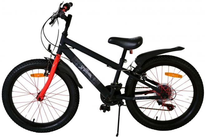 Spider-Man - Kinderfahrrad - Jungen - 20 Zoll - Mattschwarz - 2 Handbremsen